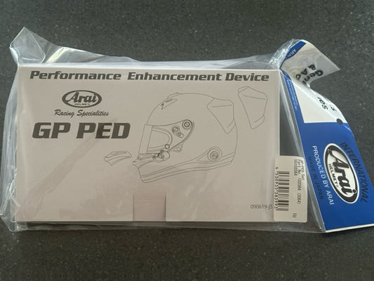 ARAI GP-PED SET, Fits CK6/SK6/GP Version