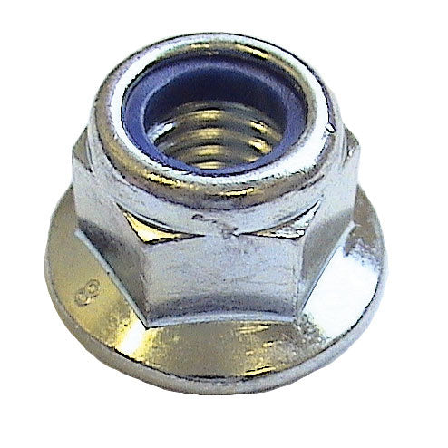 M8 Nyloc Nut Flanged, Wheel Nuts (Self Locking)